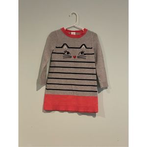 4t Gymboree cat sweater dress